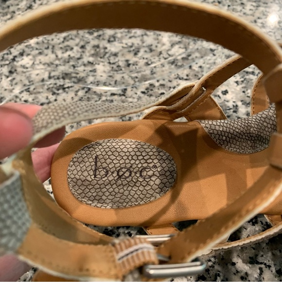 BOC Heidi Snakeskin Gladiator Sandals - Picture 5 of 9